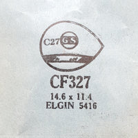 Elgin 5416 CF327 Uhr Kristall für Teile & Reparaturen