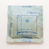 Elgin 4445 CMS815 montre Cristal pour les pièces et réparation