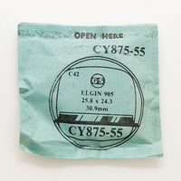 Elgin 905 CY875-55 montre Cristal pour les pièces et réparation