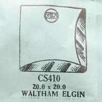 Waltham Elgin CS410 Watch Crystal for Parts & Repair