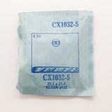 Elgin 8612 CX1032-5 Watch Crystal for Parts & Repair
