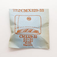 Elgin CMX329-33 Watch Crystal for Parts & Repair