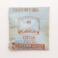 Elgin 3842 CMY305 montre Cristal pour les pièces et réparation