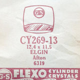 Elgin Afton 6319 CY269-13 montre Cristal pour les pièces et réparation