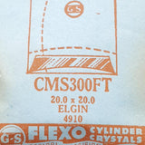 Elgin 4910 CMS300ft Uhr Kristall für Teile & Reparaturen