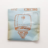Elgin 4818 CMC385 Crystal di orologio per parti e riparazioni