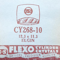 Elgin CY268-10 montre Cristal pour les pièces et réparation