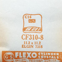 Elgin 7318 CF310-8 montre Cristal pour les pièces et réparation