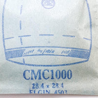 Elgin 4503 CMC1000 Watch Crystal للأجزاء والإصلاح