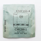 Elgin 4637 4837 CMC299-5 reloj Cristal para piezas y reparación