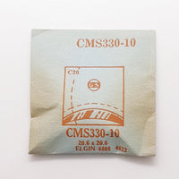 Elgin 6808 4822 CMS330-10 montre Cristal pour les pièces et réparation