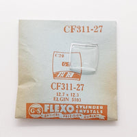 Elgin 5103 CF311-27 reloj Cristal para piezas y reparación