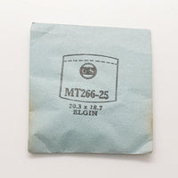 Elgin MT266-25 Watch Crystal for Parts & Repair