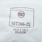 Elgin MT266-25 Crystal di orologio per parti e riparazioni