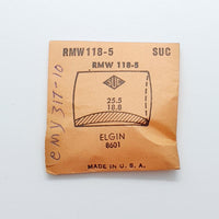 Elgin 8601 RMW118-5 Crystal di orologio per parti e riparazioni