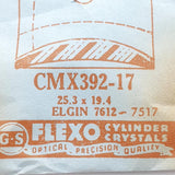 Elgin 7612 7617 CMX392-17 montre Cristal pour les pièces et réparation