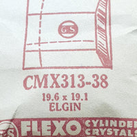 Elgin CMX313-38 Uhr Kristall für Teile & Reparaturen