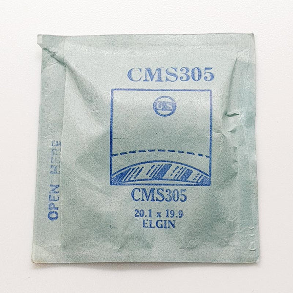 Elgin CMS305 Watch Crystal for Parts & Repair
