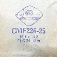 Elgin 1239 CMF226-25 مشاهدة Crystal للأجزاء والإصلاح