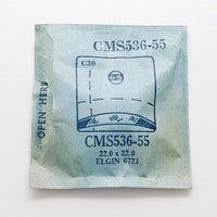 Elgin 6723 CMS536-55 montre Cristal pour les pièces et réparation