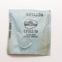 Elgin سويسري CF312-70 Watch Crystal للأجزاء والإصلاح