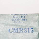 Elgin Danbooru 8600 CMR315 Crystal di orologio per parti e riparazioni
