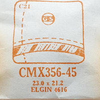 Elgin 4616 CMX356-45 Watch Crystal للأجزاء والإصلاح