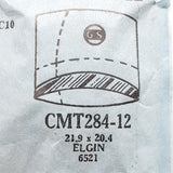 Elgin 6521 CMT284-12 Watch Crystal for Parts & Repair