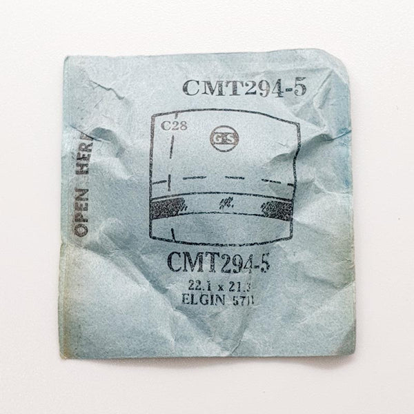 Elgin 5711 CMT294-5 montre Cristal pour les pièces et réparation