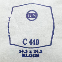 Elgin C440 Watch Crystal for Parts & Repair
