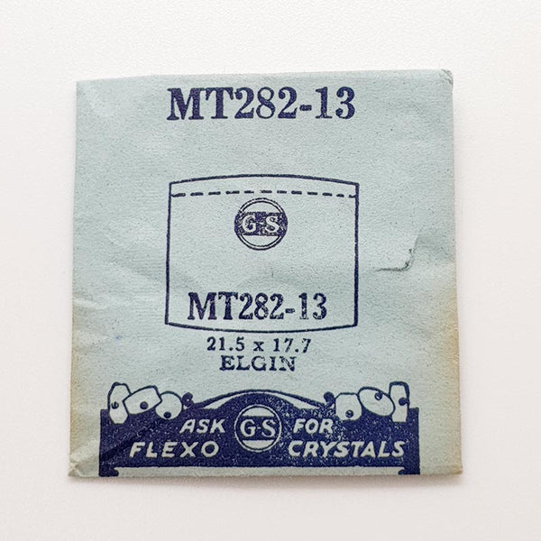 Elgin MT282-13 Crystal di orologio per parti e riparazioni