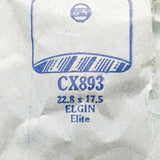 Elgin Elite CX893 Watch Crystal for Parts & Repair