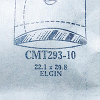 Elgin CMT293-10 Watch Crystal for Parts & Repair