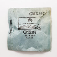 Elgin CMX367 Watch Crystal للأجزاء والإصلاح