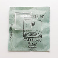 Elgin Templeton CMX313-9C Watch Crystal for Parts & Repair