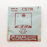 Elgin CX770 montre Cristal pour les pièces et réparation