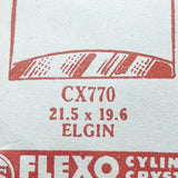 Elgin CX770 Watch Crystal for Parts & Repair
