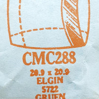 Elgin Gruen 5722 CMC288 Watch Crystal for Parts & Repair