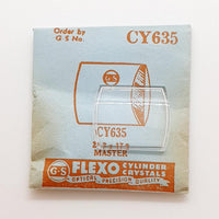 Master CY635 Watch Crystal for Parts & Repair