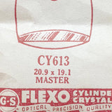 Master CY613 Watch Crystal for Parts & Repair