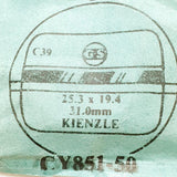 Kienzle CY851-50 Watch Crystal for Parts & Repair