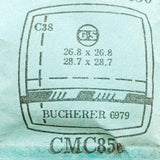 Bucherer 6979 CMC850 Watch Crystal for Parts & Repair