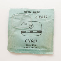 Caravelle Cy617 Uhr Kristall für Teile & Reparaturen