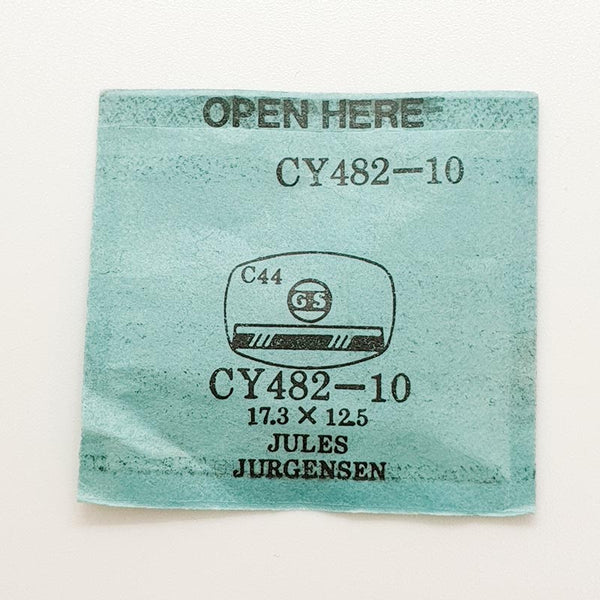 Jules Jurgensen CY482-10 Watch Crystal for Parts & Repair