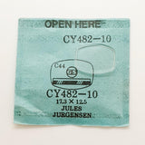 Jules Jurgensen CY482-10 montre Cristal pour les pièces et réparation