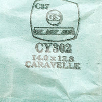 Caravelle CY302 Watch Crystal for Parts & Repair