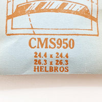 Helbros CMS950 reloj Cristal para piezas y reparación