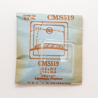 Croton antimagnético-neptuno CMS519 reloj Cristal para piezas y reparación
