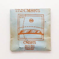 CROTON CMS975 Crystal di orologio per parti e riparazioni