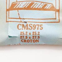 Croton CMS975 Watch Crystal for Parts & Repair